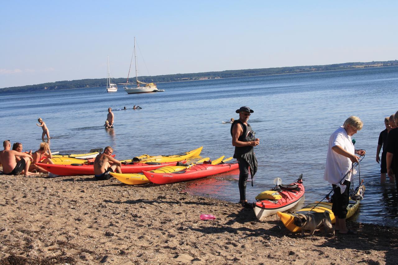 ホテル Rosenvold Strand Camping Stouby エクステリア 写真