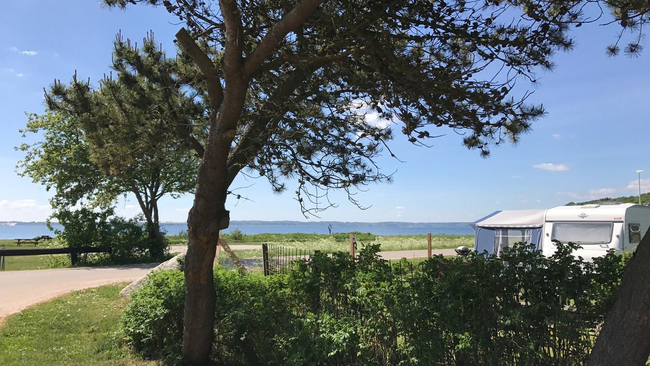 ホテル Rosenvold Strand Camping Stouby エクステリア 写真